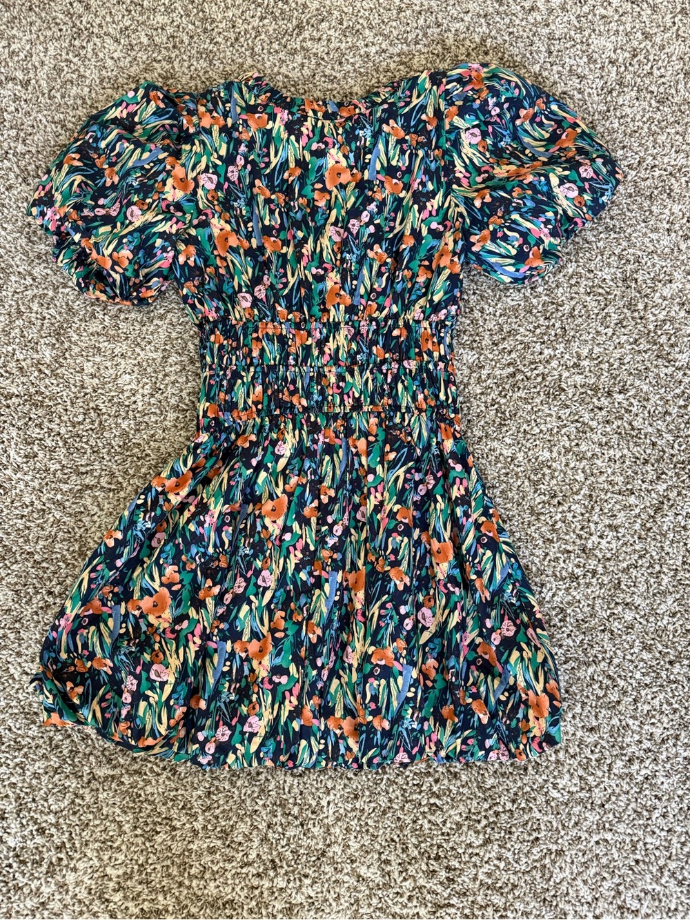 Avara | Women’s Bubble Hem Dress | Sz. Small